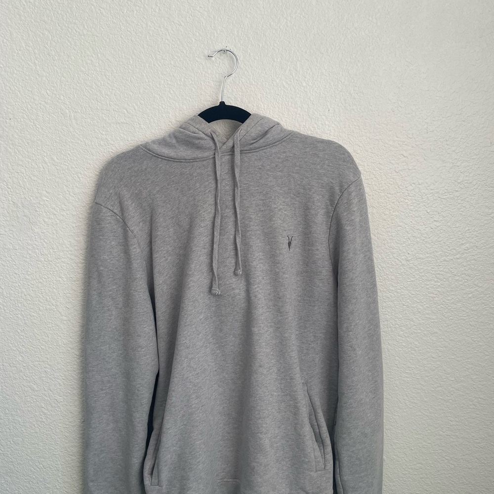 All Saints Raven Pullover Hoodie Size Large